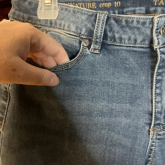 Talbots cropped jeans in size 10 - Picture 5 of 7